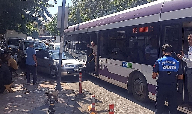 Yanlış park Urfa trafiğini alt üst etti