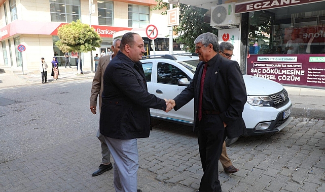 Başkan Ekinci’den esnaf ziyareti