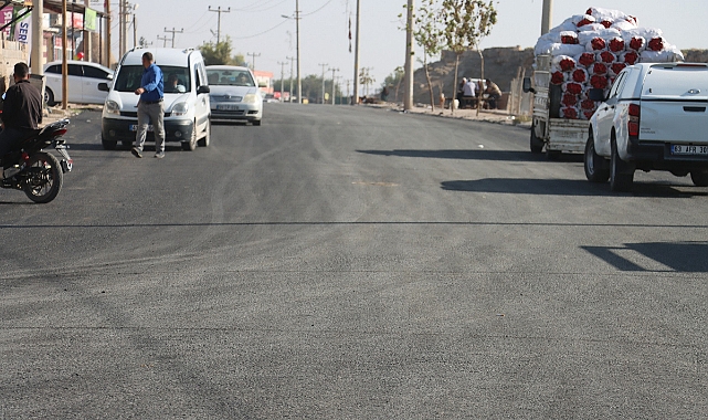 Büyükşehir’den Harran’da sıcak asfalt çalışması