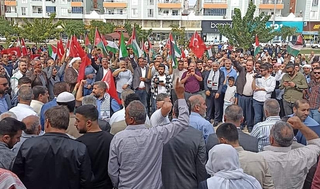 Cuma Namazı Sonrası İsrail’e Tepki