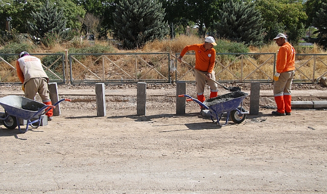 Deforme olan yollar onarılıyor