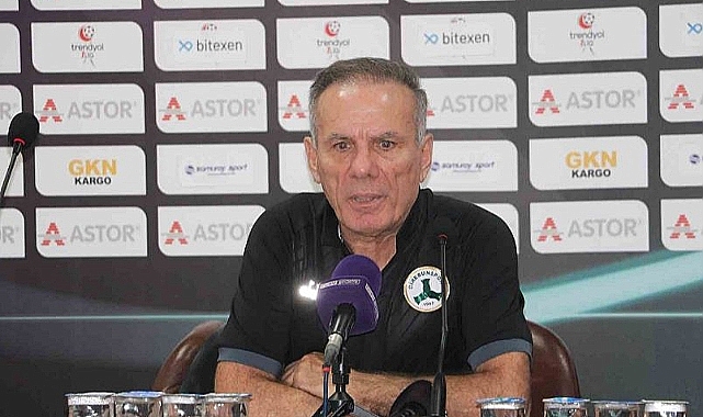 Giresunspor hocasından Urfaspor'a sert eleştiri