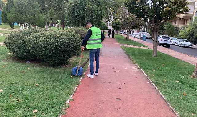 Haliliye’de ilçe genelinde sonbahar temizliği