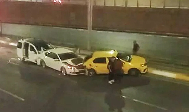 Haliliye'de zincirleme trafik kazası