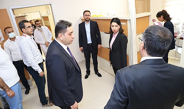 İl Sağlık Müdürü'nden Hilvan'a çıkarma