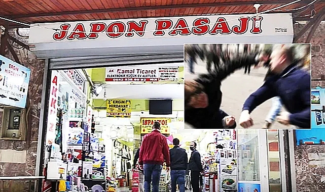 Japon Pasajı'nda kavga!