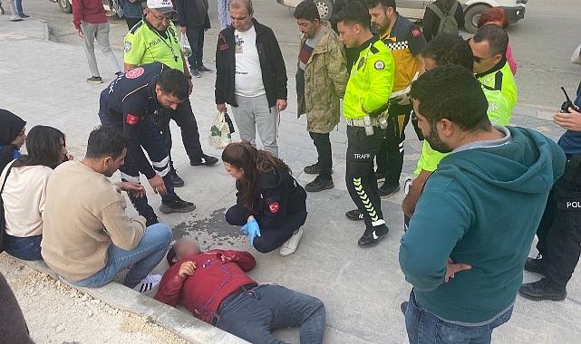 Kaldırımda hareketsiz yatan genç ekipleri harekete geçirdi