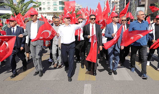 Karaköprü'de Cumhuriyet'in 100. Yılı coşkuyla kutlandı
