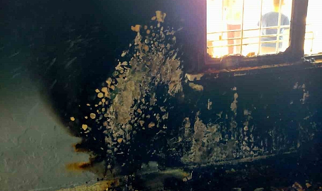 Müstakil evde çıkan yangın söndürüldü