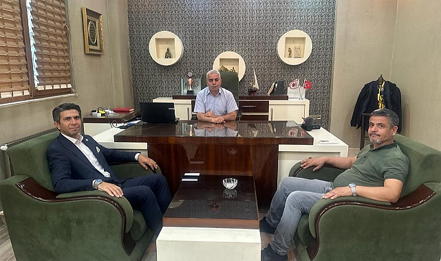 Özaslan'dan Ağaslan'a ziyaret
