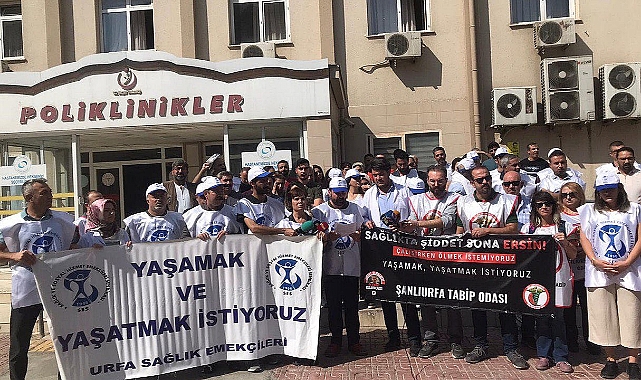Sağlık emekçileri hastanelerden seslendi
