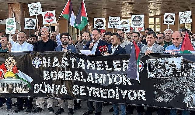 Sağlık-Sen, Gazze için dünya devletlerini göreve çağırdı