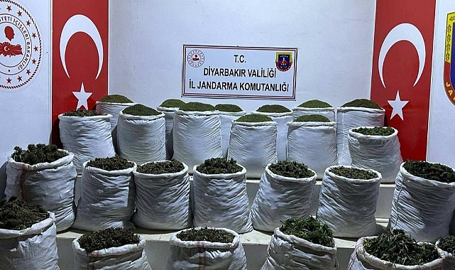 Terörün finans kaynağına darbe: 783 kilo esrar ele geçirildi