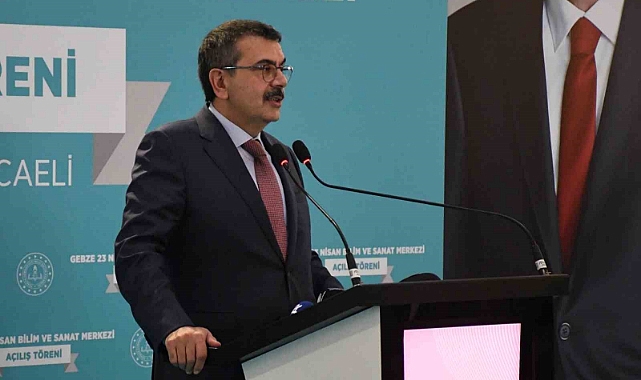 Türkiye’nin geleceğine yön verecek merkezin açılış kurdelesini Bakan Tekin kesti