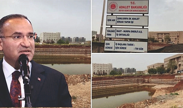 'Urfa Adliye ek binası projesi ne oldu Sayın Bozdağ?