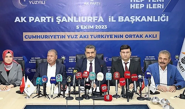 Urfa AK Parti'den 'Büyük Kongre' açıklaması