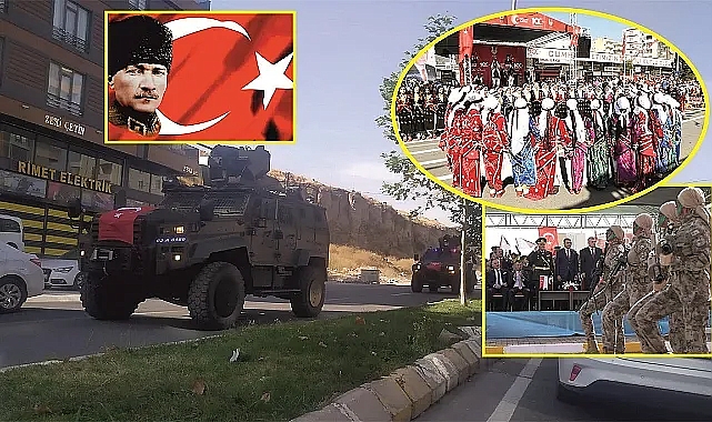 Urfa'da 100'üncü yıl coşkusu caddelere taştı