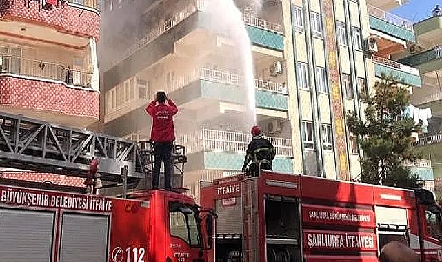 Urfa'da çıkan yangın korkuttu