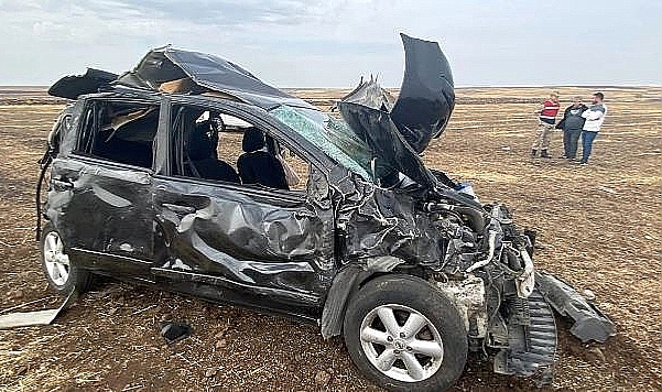 Urfa'da ticari araç takla attı: 7 yaralı