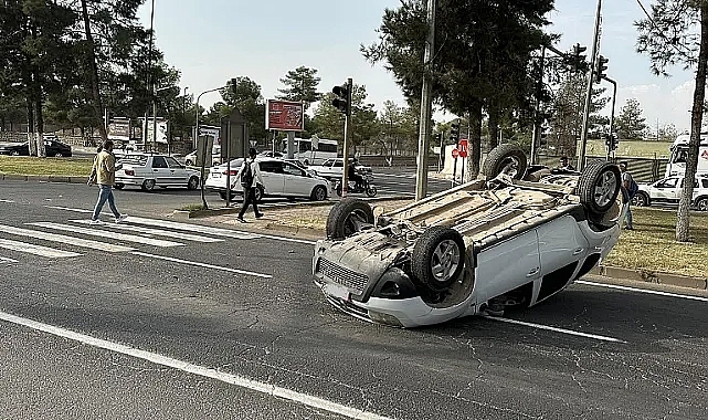 Urfa'da trafik kazası: 1 yaralı