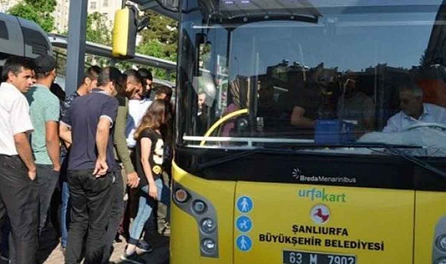Urfa’da yarın toplu taşımalar ücretsiz