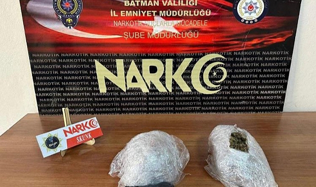 Uyuşturucu operasyonunda 2 iki tutuklama