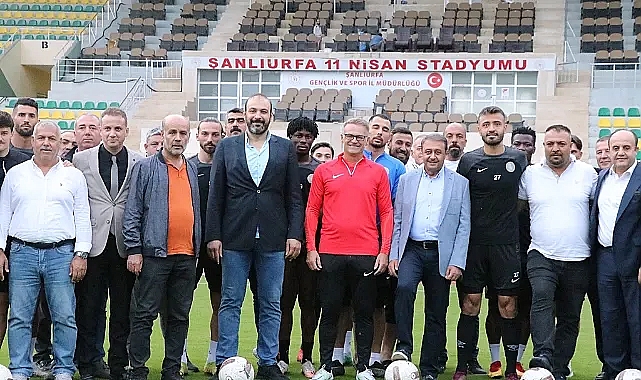 Vali Şıldak'tan Urfaspor'a ziyaret