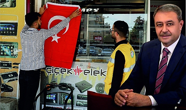 Var mısınız her yeri bayraklarla donatmaya?