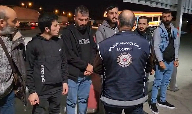 6 düzensiz göçmen yakalandı