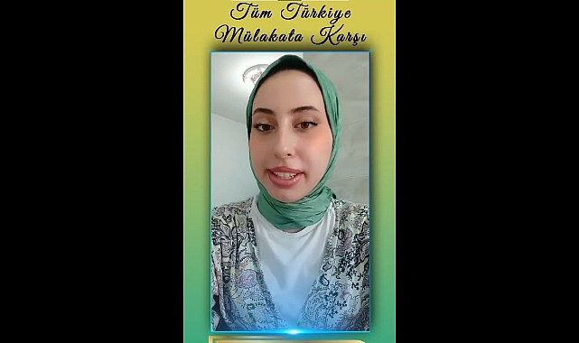81 ilden öğretmenler seslendi: "MÜLAKATA HAYIR" !!!