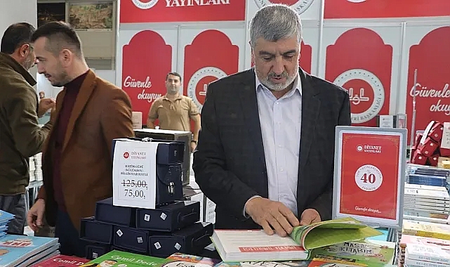 Diyanet yayınlarına fuarda yoğun ilgi gösterildi