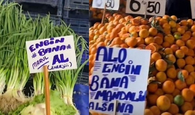 “Engiiinn, bana marul al”