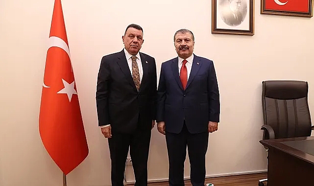 Özyavuz'dan Bakan Koca'ya ziyaret