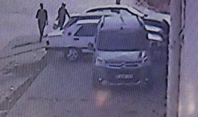 Park halindeki araç çalındı