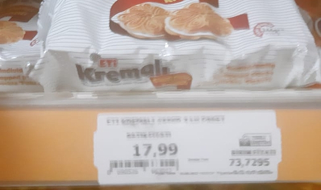 “Rafta farklı, kasada farklı fiyat uyguluyorlar”