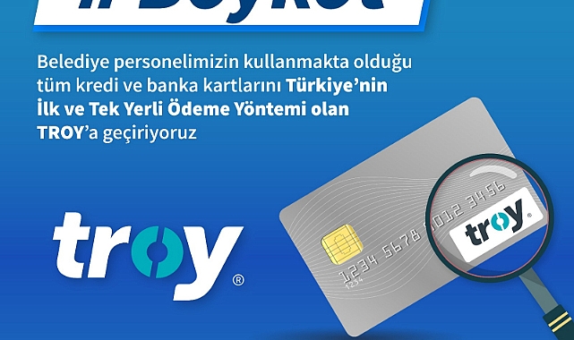 Urfa’da ki belediyelerden Troy kart hamlesi