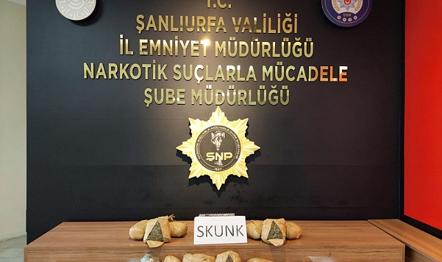 Urfa'da "narko" operasyon!