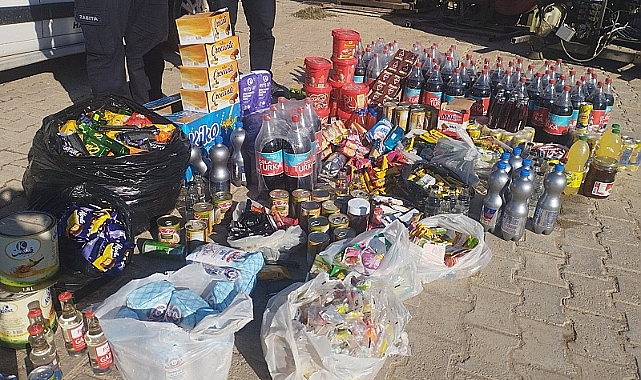 Urfa'da tarihi geçmiş ürünler imha edildi