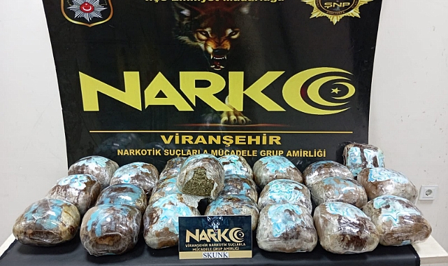 Viranşehir’de uyuşturucu operasyonu