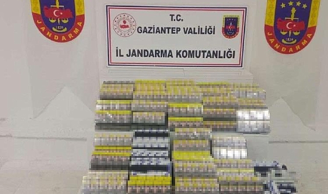 180 bin lira değerinde kaçak sigara ele geçirildi