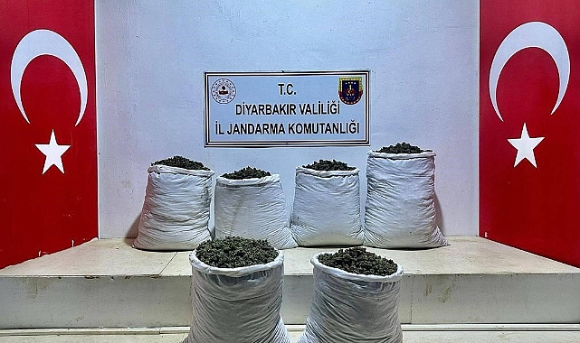 3 ayrı noktada 79 kilo esrar ele geçirildi