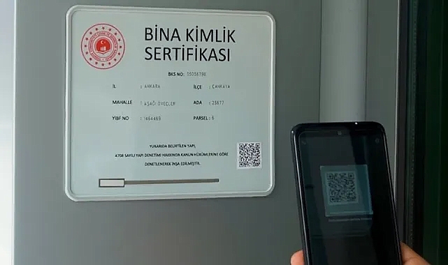 81 ilde Bina Kimlik Sistemi başladı