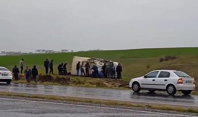 Araç takla attı: 5 yaralı