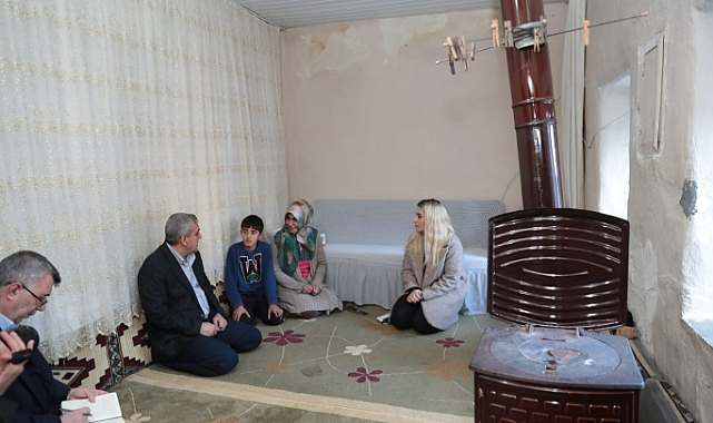 Beyazgül'den Bozova'da hane ziyaretleri