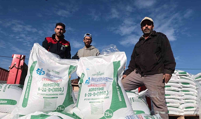 Çiftçilere yüzde 50 hibeli gübre desteği