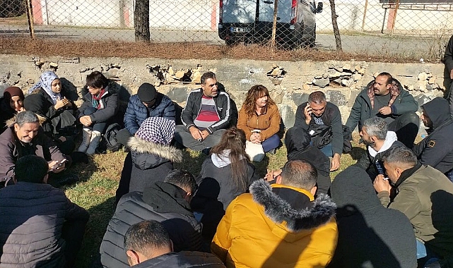 Diyarbakır Emek ve Demokrasi Güçleri'nden işçilere destek ziyareti