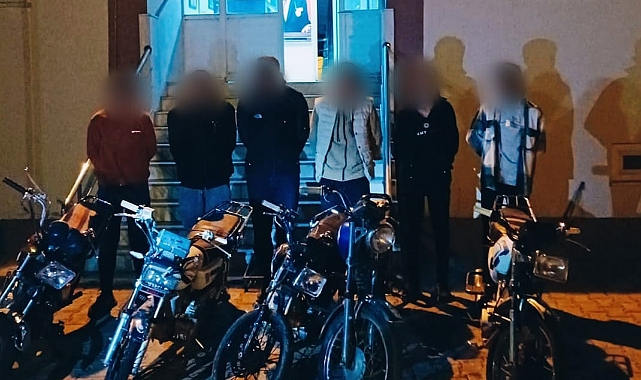 Motosiklet hırsızlığı operasyonu