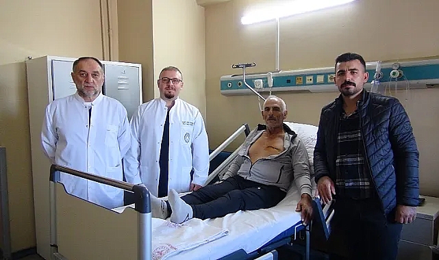 Urfa'da 6 santimlik kesi ile By-pass ameliyatı yapıldı