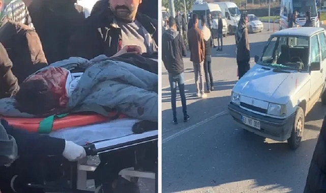 Urfa'da otomobil motosiklet ile çarpıştı: Yaralılar var