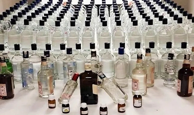 Urfa'da sahte içki operasyonu